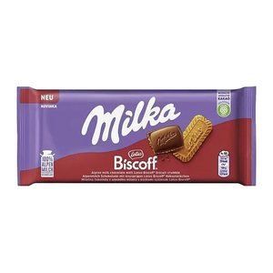 Milka Biscoff Schokolade 90,0 g, 1 St.