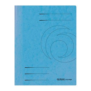 herlitz Schnellhefter Quality Karton hellblau DIN A4, 1 St.
