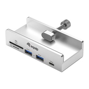 Equip 5-Port-Klemm USB-A3.2-Hub->2xUSB-A/SD/TF/USB-C 5Gbps