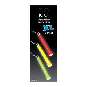 Olympia IOIO Knicklichter FLS 30330 XL rot,grün,gelb 3 Stück
