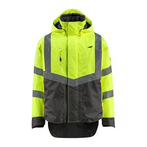 MASCOT® unisex Warnjacke Harlow gelb, anthrazit Größe 2XL
