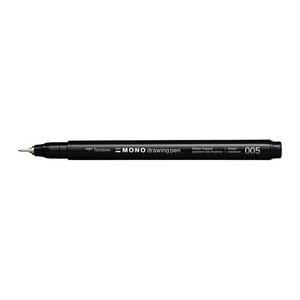 Tombow MONO drawing pen 005 Fineliner schwarz 0,2 mm, 1 St.