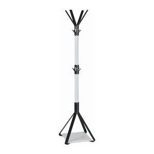 HAKU Möbel Kleiderständer 13363 weiß Metall 10 Haken 41,0 x 178,0 cm, 1 St.