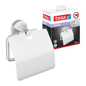 tesa Toilettenpapierhalter MOON silber, 1 St.