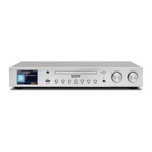 TechniSat 143 CD V3 DAB+ Empfänger silber