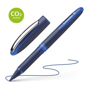 Schneider One Business Tintenroller blau/schwarz 0,6 mm, Schreibfarbe: blau, 1 St.