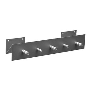 SZ Metall Wandgarderobe 52124 silber Metall 5 Haken 50,0 x 9,0 cm, 1 St.