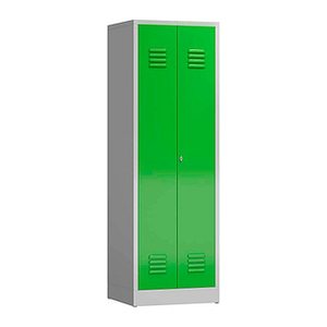 ClassiX Spind gelbgrün, lichtgrau X-510715, 1 Schließfach 59,0 x 50,0 x 180,0 cm