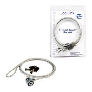 Logilink Notebookschloss Diebstahlsicherung 1,5 m