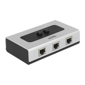 DeLOCK manuell bidirektional Switch 2-fach