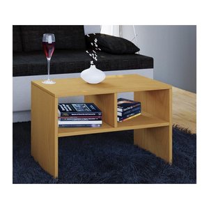 VCM my home Nachto Beistelltisch rechteckig Spanplatte buche 40,0 x 30,0 x 63,0 cm, 1 St.
