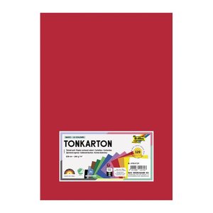 folia Tonpapier farbsortiert 180 g/qm 120 Blatt