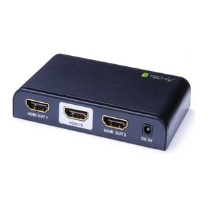 Techly HDMI 2.0 Splitter 4K, UHD, 3D, 2 Wege