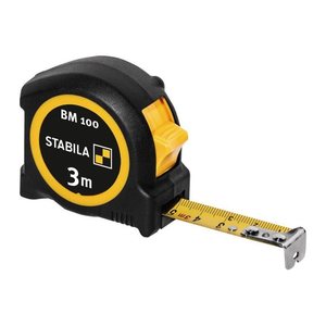 STABILA Maßband BM 100 19570, Stahl 3,0 m