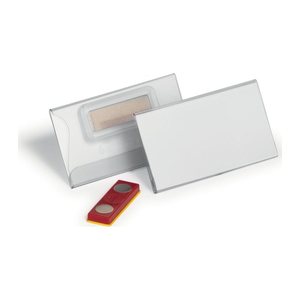DURABLE Namensschilder mit Magnet 7,5 x 4,0 cm, 25 St.