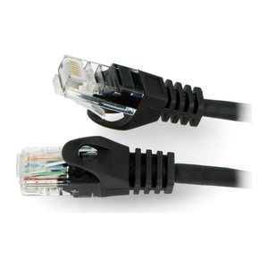 LANBERG Patchkabel CAT.6 UTP 0,5m Fluke Zertifikat sw