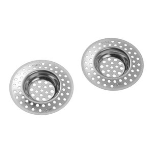 WESTMARK Abfluss-Sieb silber, 2 St.