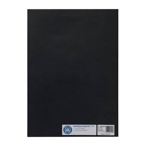 HERMA Heftumschlag glatt schwarz Papier DIN A4, 1 St.