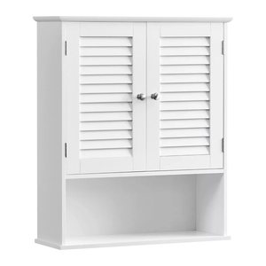 VASAGLE Bad-Hängeschrank BBC27WT weiß 60,0 x 20,0 x 70,0 cm