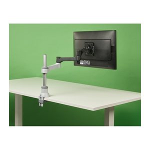 R-Go Monitorarm 0"-40" 1TFT Max.8KG Zepher 4 justierbar sil