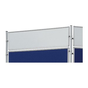 FRANKEN Trennwand ECO, doppelseitig EL-UTS30, weiß 120,0 x 30,0 cm, 1 St.