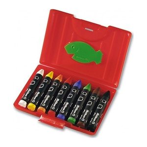 Pelikan 665/8 Wachsmalstifte farbsortiert, 8 St.