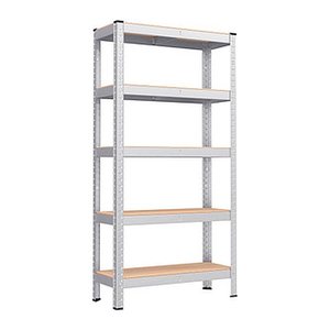 SONGMICS Schwerlastregal GLR030E01 silber 75,0 x 30,0 x 150,0 cm