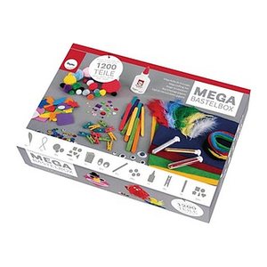 Rayher Bastelset Mega-Bastelbox mehrfarbig
