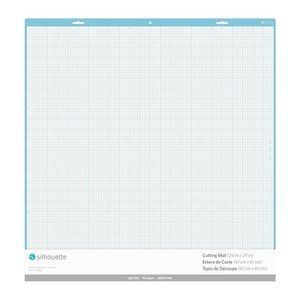 Silhouette CUT-MAT-24X24LT Schneidematte für Schneideplotter leicht klebend 610 x 610 mm (24 x 24 Zoll) , 1 St.