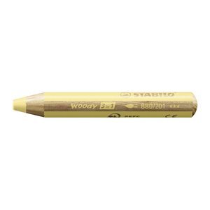 STABILO woody 3 in 1 Buntstift gelb, 1 St.