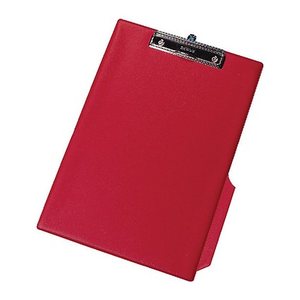Q-CONNECT Klemmbrett KF01298 DIN A4 rot Kunststoff, 1 St.
