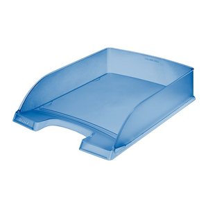 LEITZ Briefablage Plus 52270034 blau-transparent DIN A4, 1 St.