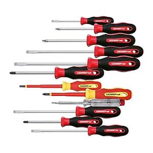 GEDOREred Schraubenausdreher-Set R38002012 3301273 12-teilig