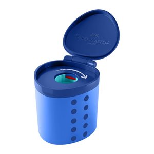 FABER-CASTELL Dosenspitzer Grippy blau