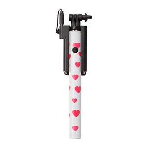 Ultron Selfie-Stick Hot Shot white pink heart