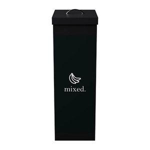 PAPERFLOW Mülleimer 60,0 l schwarz, 1 St.