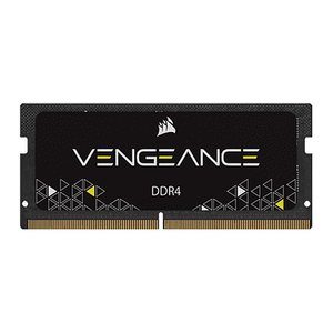 SO DDR4 16GB PC 2400 CL16 CORSAIR VENGEANCE Black retail