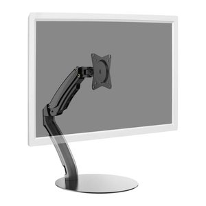 DIGITUS Tischfuss 17"-27" 1TFT 3Gelenke schw Max.6,5KG Gasf.