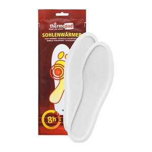 thermopad® Wärmesohlen 78095-1, Gr. XXL (Gr. 44-46) weiß, 10 St.