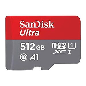 SanDisk Speicherkarte microSDXC Ultra, 512 GB, 1 St.