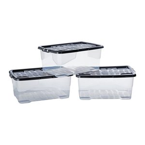 cep Curve Aufbewahrungsbox 42,0 l glasklar 39,7 x 60,0 x 25,2 cm, 1 St.