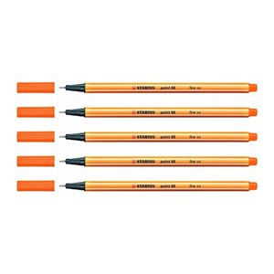 STABILO point 88 Fineliner orange 0,4 mm, 1 St.