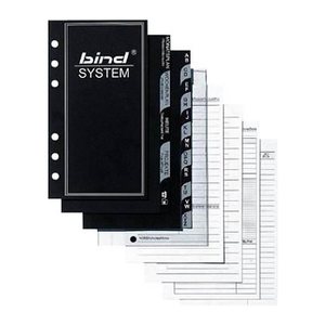 bind Ringbuch-Ergänzungsset MANAGER Starteinlage A6, 1 Set