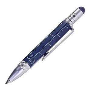 TROIKA® Kugelschreiber LILIPUT TOOL PEN blau, Schreibfarbe: schwarz, 1 St.
