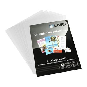 LMG Laminierfolien glänzend für A3 250 micron, 25 St.