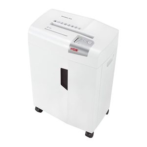 HSM shredstar X15 Aktenvernichter mit Partikelschnitt P-4, 4 x 37 mm, bis 15 Blatt, weiß