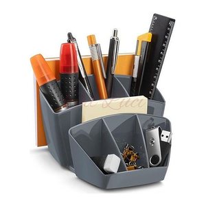 cep Schreibtisch-Organizer Mineral grau Polystyrol 6 Fächer 14,3 x 15,8 x 9,3 cm