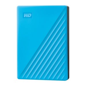 Western Digital My Passport 4 TB externe HDD-Festplatte blau, schwarz
