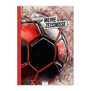 TRÖTSCH VERLAG Zeugnismappe DIN A4, 10 Hüllen Fußball, 1 St.