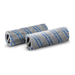 KÄRCHER Universalwalzenset Walzenset für Hartbodenreiniger Polyester 60 °C waschbar, 2 St.